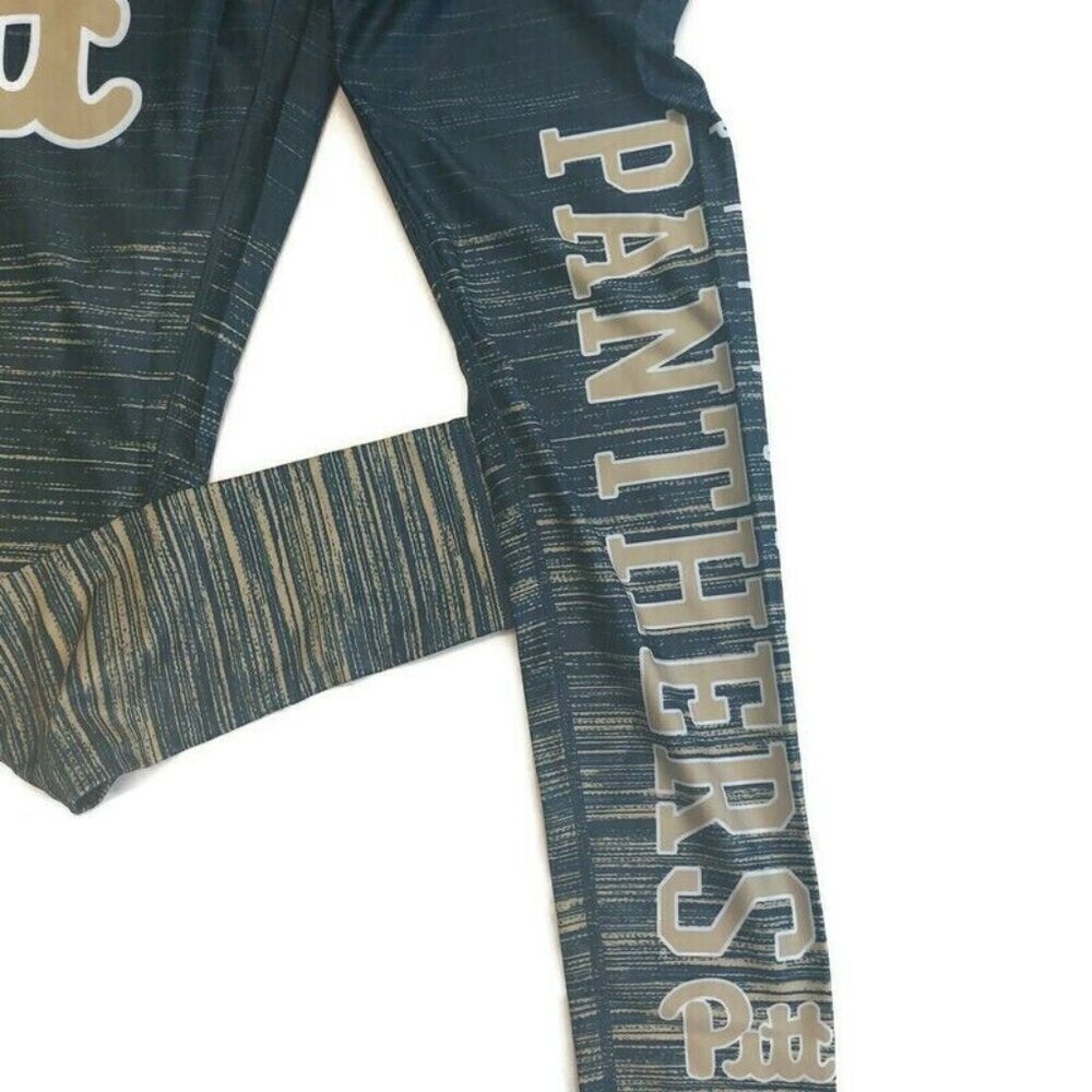 NCAA Pittsburgh Panthers Leggings Womens Small Concept Sports Yoga Pants Blue - Picture 3 of 6